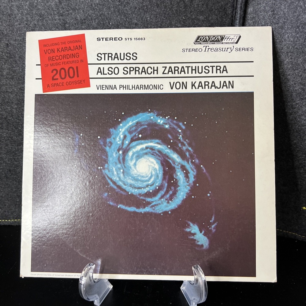 Richard Strauss - Also Sprach Zarathustra Vinyl LP London STS 15083 Vonโ Karajan